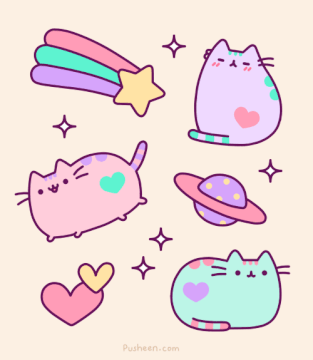 Pastel pusheen on sale