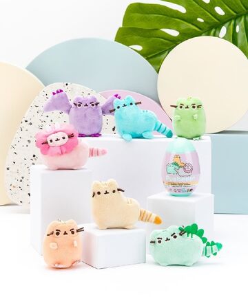 Pusheen dinosaur plush deals