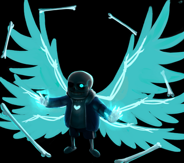 Sans seraph by thetogekiss-d9f8b6h