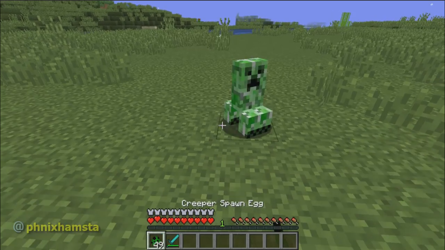 baby minecraft creeper