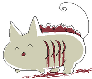 Here we can appreciate the terrible... shin mogezilla, you should fear him.
