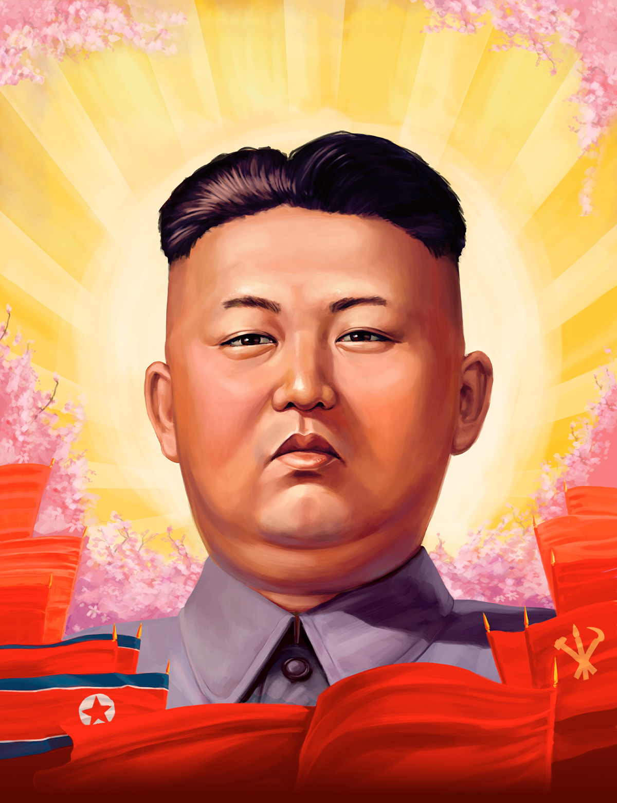 백치, Laughs Kim Jong Un  ArtProfiler Culture & Politics: Memes