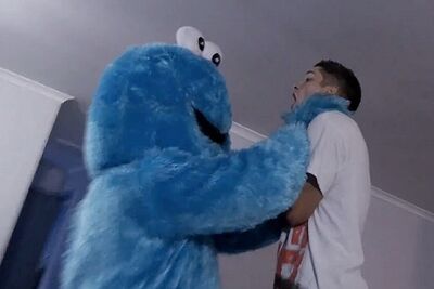 funny cookie monster