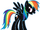 MLPlover2011/Dark Rainbow Dash