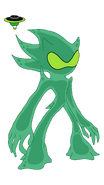 Goop Comet (1/2 Polymorph; 1/2 Mobian (Hedgehog)