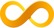 Infinity Logo Gold