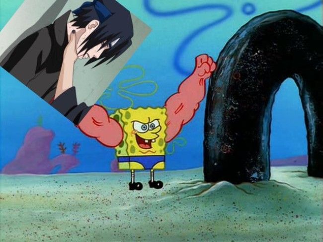 sasuke getting choked