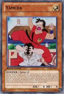 Yamcha's official card