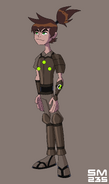 Divini Alt Outfit 43 (now with his ponytail)
