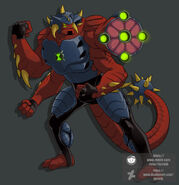 Ultimate Fourmungosaur V2