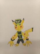 Electric Mouse (Pikachu/Nosedesian hybrid)