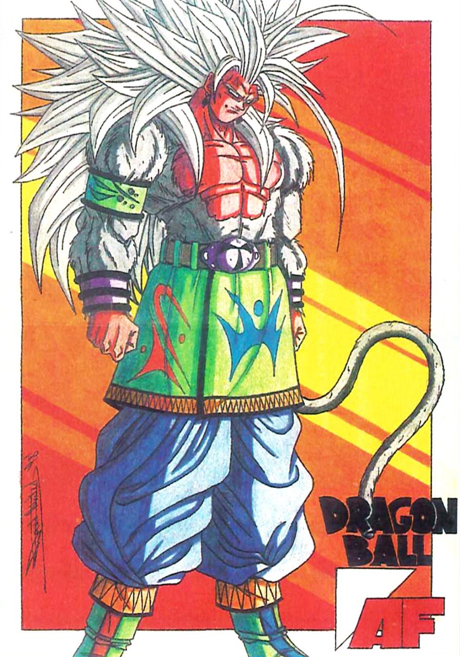 TABLOS O IRMÃO GÊMEO DE GOKU  Dragon Ball AF Origens 