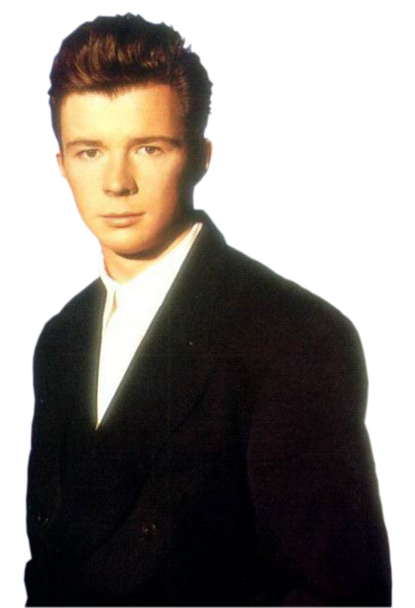 Top 89+ imagen rick astley transparent background - thpthoangvanthu.edu.vn