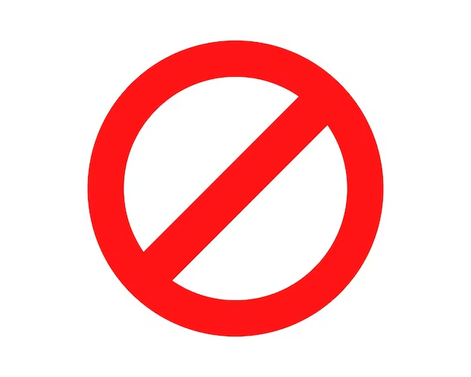 ban manipulation symbol