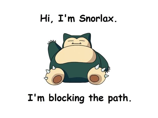 A WILD SNORLAX APPEARED!