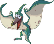 The Penguin's Pteranodon transformation.