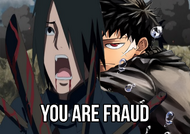 Kagurabachi unmasking Sasuke, showing everyone that he is a Fraud