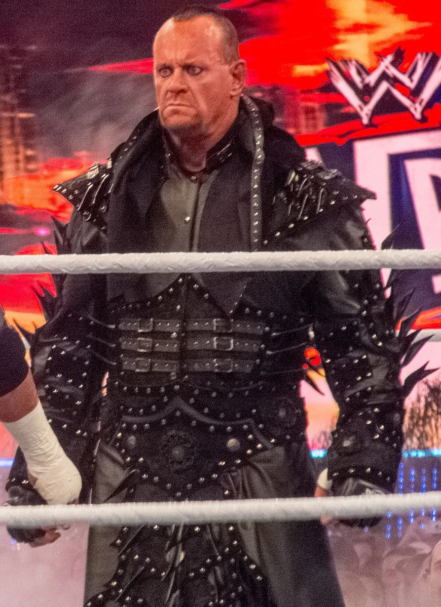 Undertaker plays games with Brock Lesnar Raw Highlights, image size:870x1199