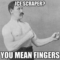 Omm-ice-scraper