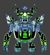 Uprigged Atom-mech-clock-X