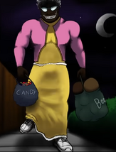 BDR in Granny costume