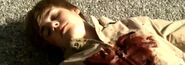 Justin after getting killed by a hater.