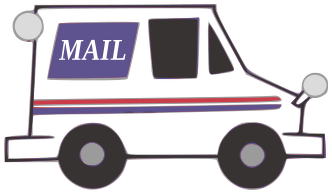 usps truck clip art