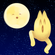 Here we see the majestic and beautiful moongeko besides a nightmogecrawler.