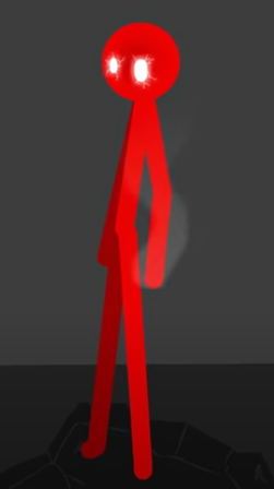 Red Stickman Animation. 