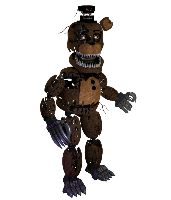 Fnaf World Nightmare Golden Freddy by kingofbut on DeviantArt