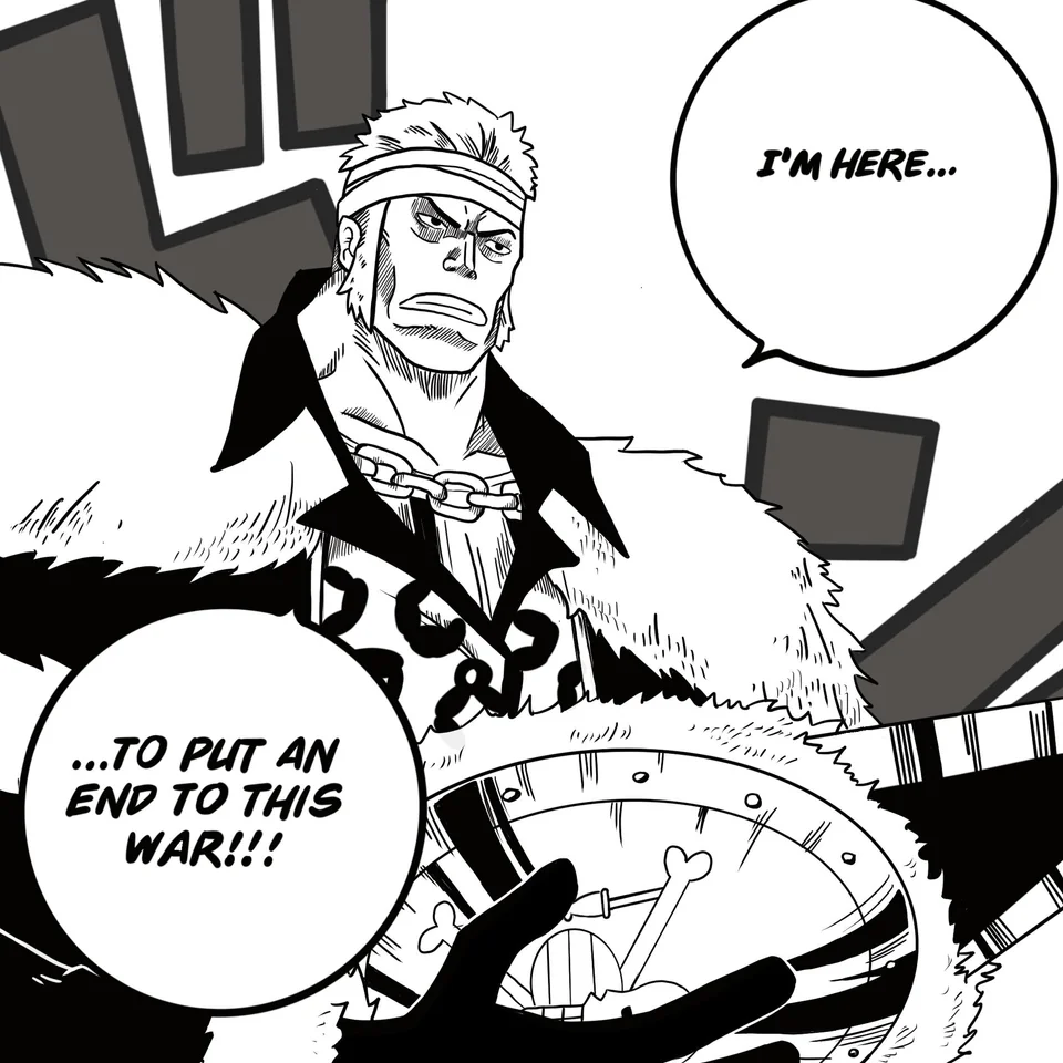 What Was Don Krieg Thinking?? : r/OnePiece