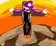 Waluigi when Divini looked at him