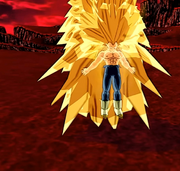 Super Saiyan infinity vegeta