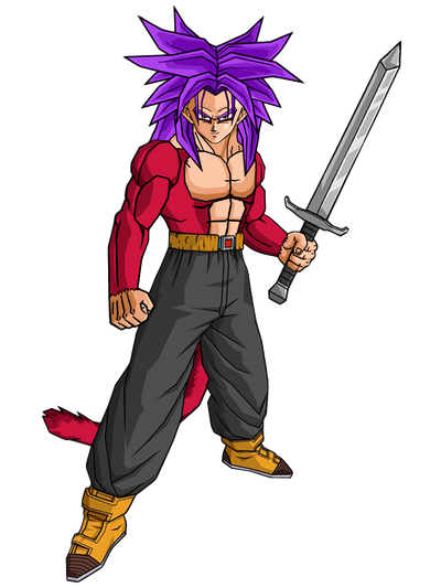 Trunks ssj4 by theothersmen-d4cv9dz