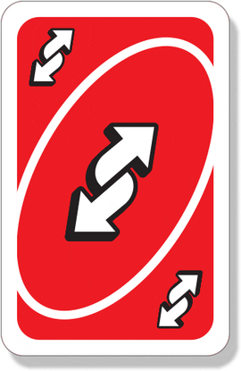 No U vs Uno Reverse Card 