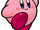 Kirby (Mildly Downplayed.)
