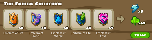 Collections tikiemblem