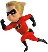 Dash Parr is the Middle Child in The Incredibles