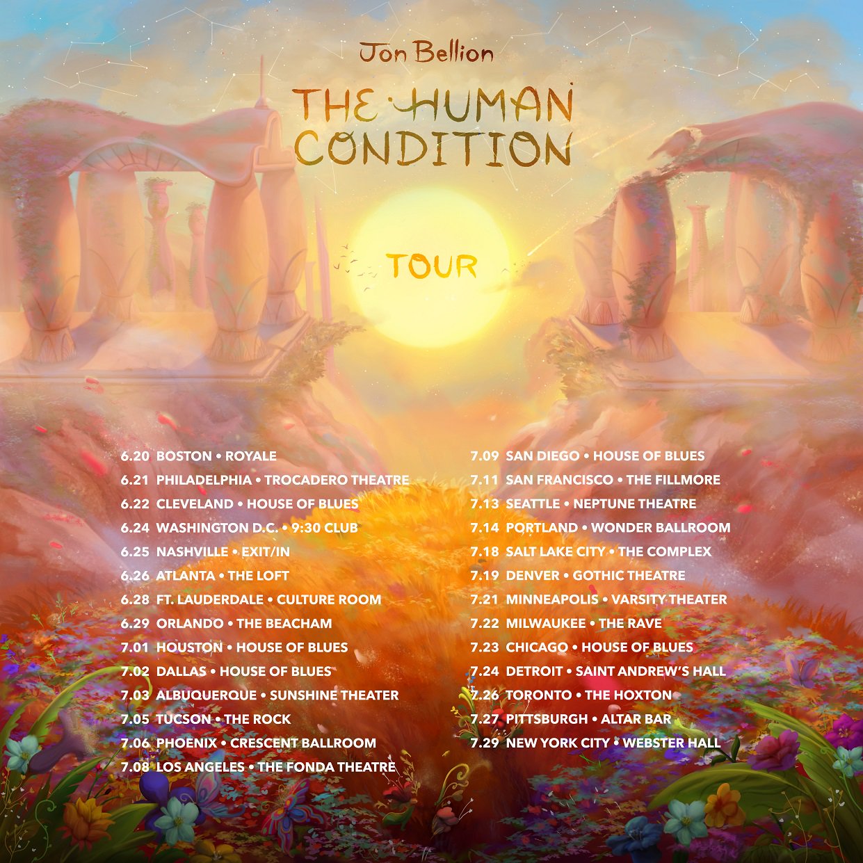 The Human Condition Tour | Jon Bellion Wiki | Fandom