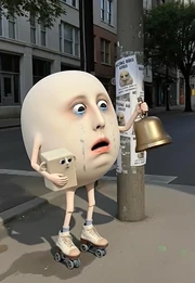 The desperate and sad alamo looker and the Alamo looking for Gogo