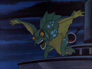 Sea creature (The Sea Haunt)