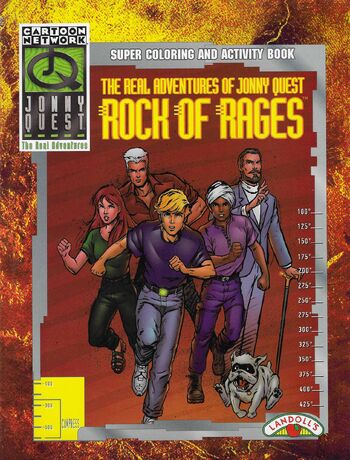 Rock of Rages coloring book