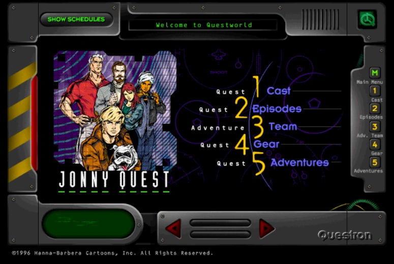 G-RAP【QUEST】QUEST WORLD Questworld.com | Jonny Quest Wiki | Fandom