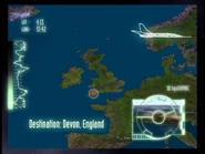 Devon on the Questmap, showing the Dragonfly