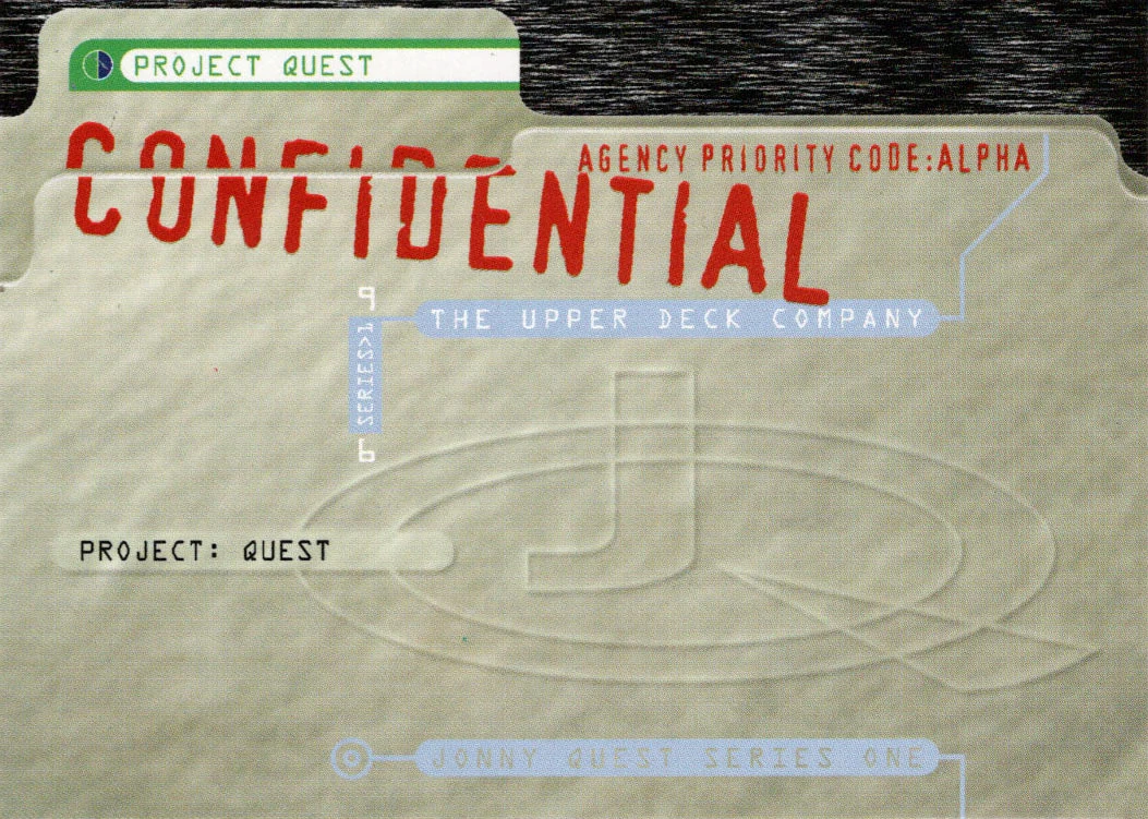 Project Quest trading cards Jonny Quest Wiki Fandom
