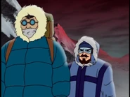 Mezda (left) and Dr. Quest