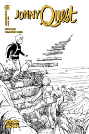 Cover F Art by Richard Pace, line art variant.
