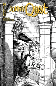 Cover G Art by Tom Raney, line art variant.