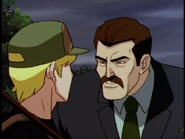 Darcy's lackey (either Greene or Trench)