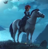 Lisa in the SSO trailer